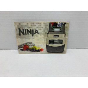Manual Booklet Ninja Inspirational Guide Health Recipe Tips